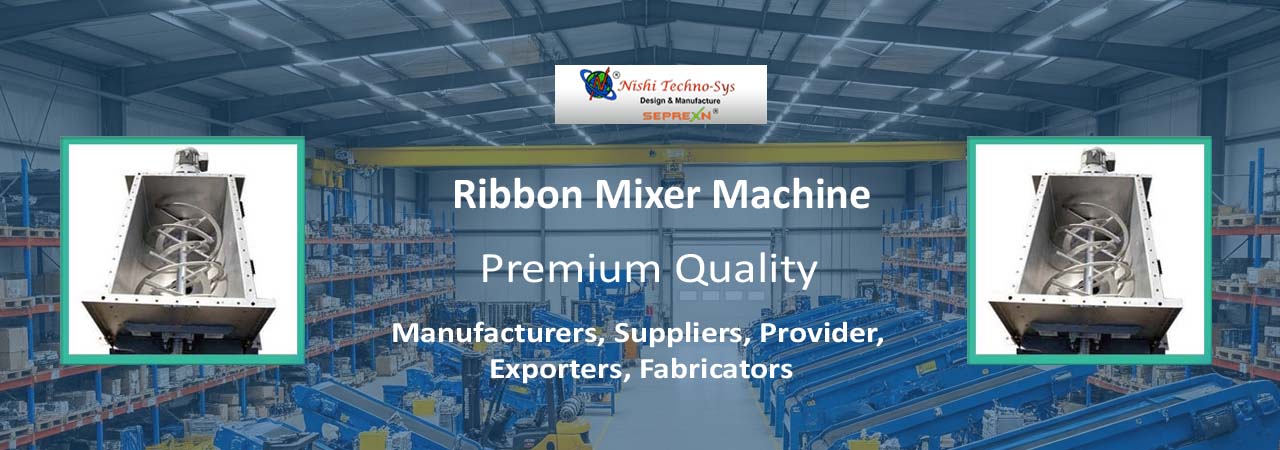Ribbon Mixer Machine